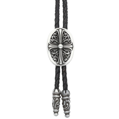 Chrome Hearts BOLOTIE OVALTINY Leather Loop Size ONE SIZE