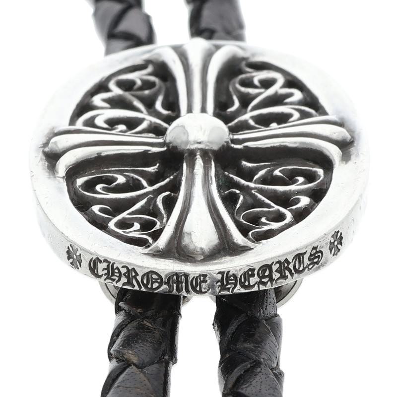 Chrome Hearts BOLOTIE OVALTINY Leather Loop Size ONE SIZE