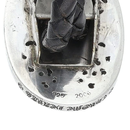 Chrome Hearts BOLOTIE OVALTINY Leather Loop Size ONE SIZE
