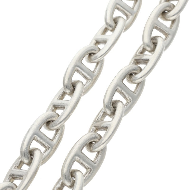HERMES Chaine d'Ancre Silver Choker Necklace Size ONE SIZE