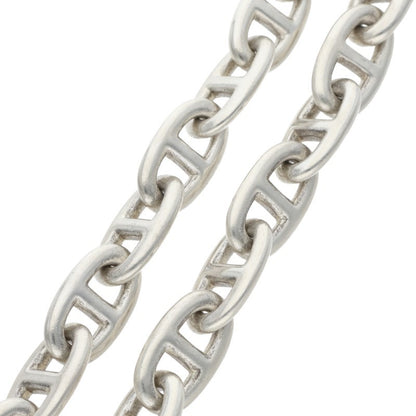 HERMES Chaine d'Ancre Silver Choker Necklace Size ONE SIZE