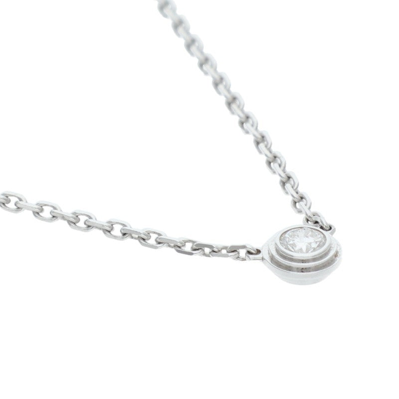 Cartier Diamants Légers K18WG Diamond Necklace Size ONE SIZE