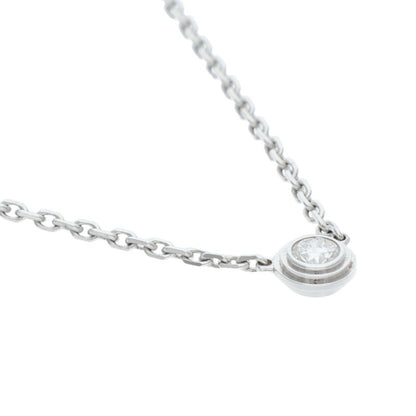 Cartier Diamants Légers K18WG Diamond Necklace Size ONE SIZE