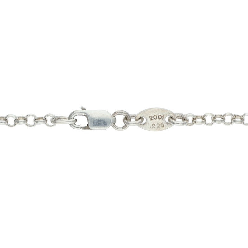Chrome Hearts 925 Silver Roll Chain 18 Size ONE SIZE