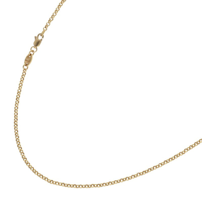 Chrome Hearts 22K Yellow Gold Chain Necklace Size 18INCH