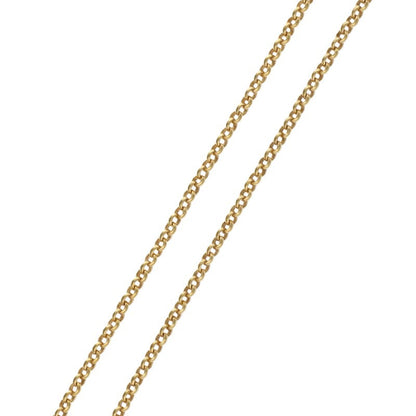Chrome Hearts 22K Yellow Gold Chain Necklace Size 18INCH