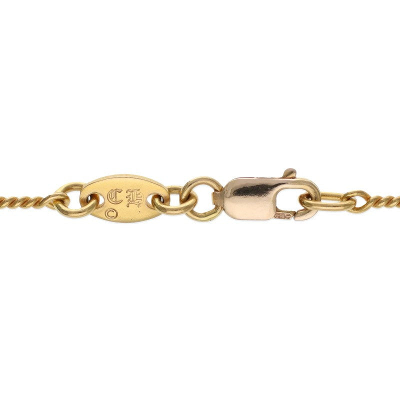 Chrome Hearts 22K Yellow Gold Chain Necklace Size 18INCH