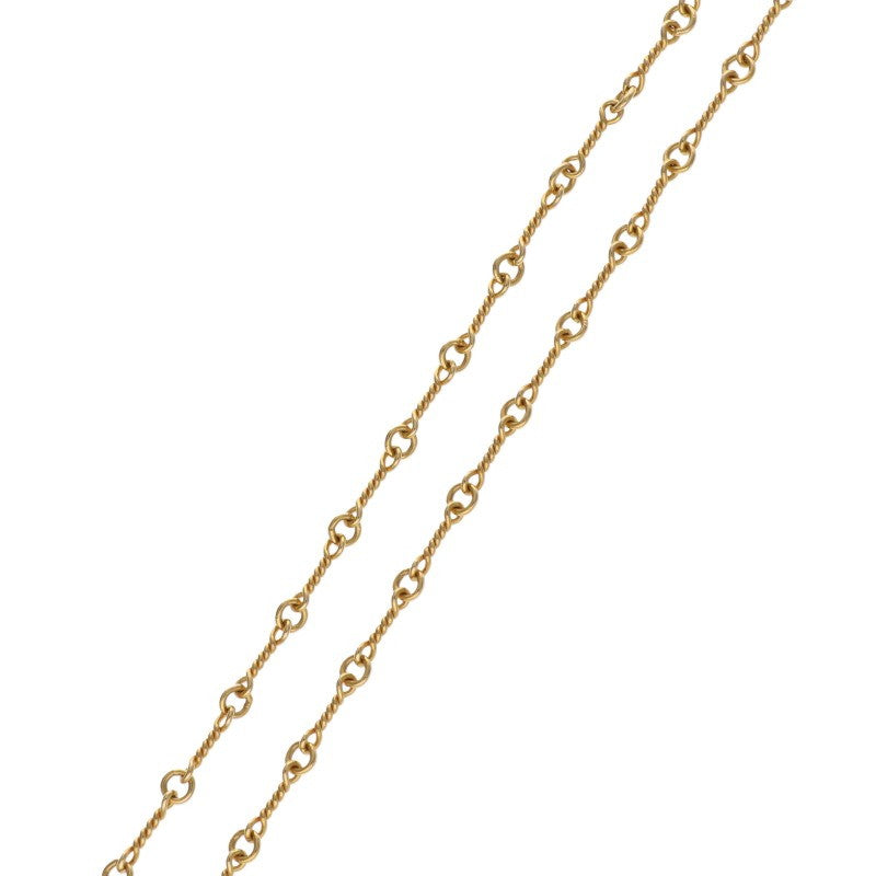 Chrome Hearts 22K Yellow Gold Chain Necklace Size 18INCH