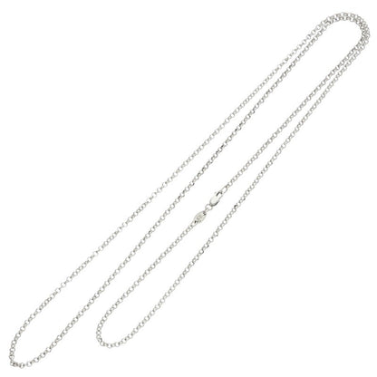 Chrome Hearts 925 Silver Roll Chain 32 Size ONE SIZE