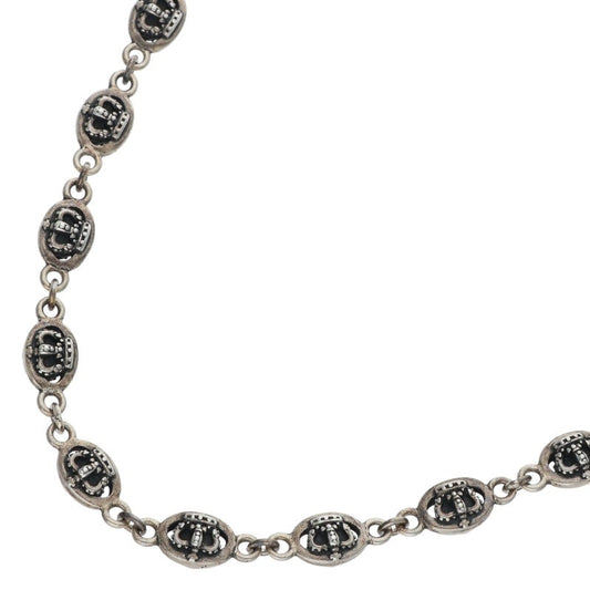 JustinDavis SNJ120 QE2 Crown Motif Necklace Size ONE SIZE