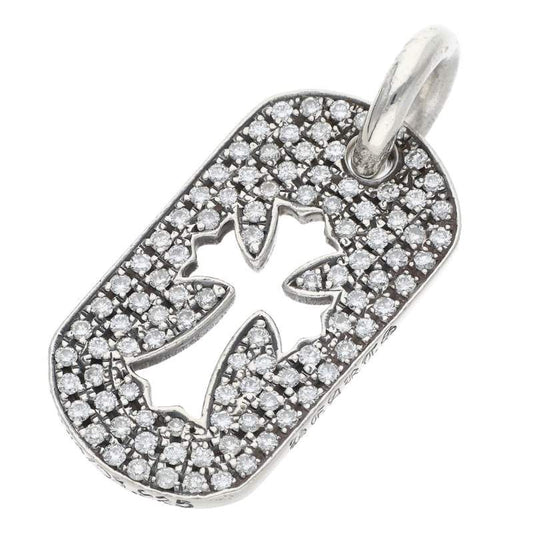 Chrome Hearts D TAG SML CO CRS PAVE Diamond Size ONE SIZE