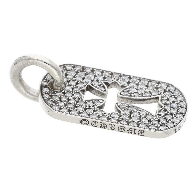 Chrome Hearts D TAG SML CO CRS PAVE Diamond Size ONE SIZE