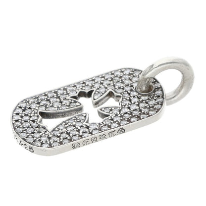 Chrome Hearts D TAG SML CO CRS PAVE Diamond Size ONE SIZE