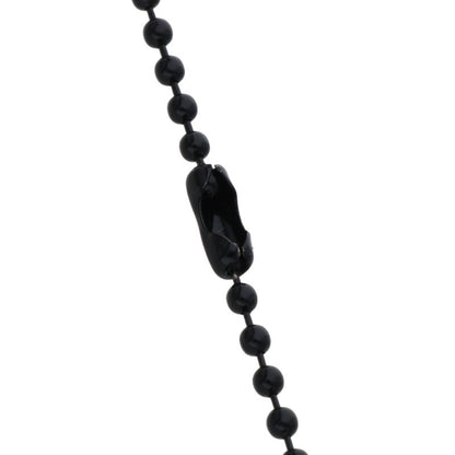 Chrome Hearts Black Rubber Small CH Cross (Silver 8.47g)