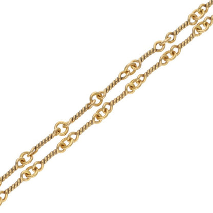 Chrome Hearts 22K NECKCHAIN T18 Twist Chain Size ONE SIZE