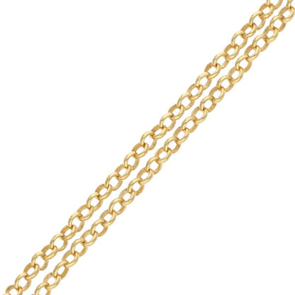 Chrome Hearts 22K NECKCHAIN R16 Roll Chain Size ONE SIZE