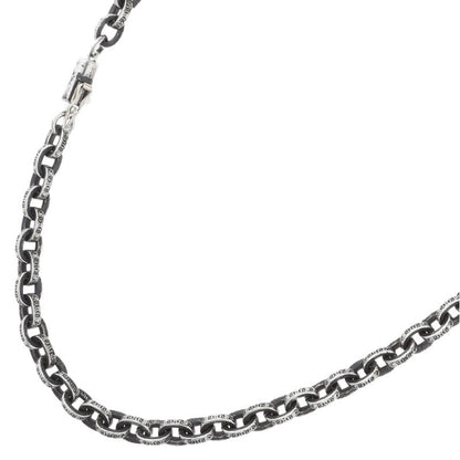Chrome Hearts PAPER CHAIN 24 Silver Necklace Size ONE SIZE