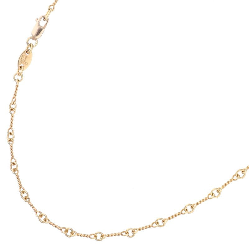 Chrome Hearts 22K Twist Chain 18" Gold Size ONE SIZE