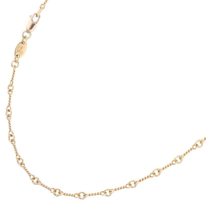 Chrome Hearts 22K Twist Chain 18" Gold Size ONE SIZE