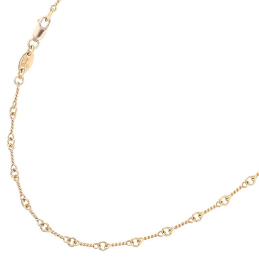 Chrome Hearts 22K Twist Chain 18" Gold Size ONE SIZE