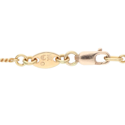 Chrome Hearts 22K Twist Chain 18" Gold Size ONE SIZE