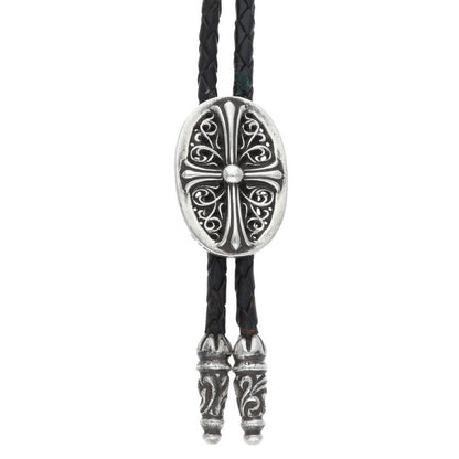 Chrome Hearts BOLOTIE OVALTINY Leather Loop Size ONE SIZE