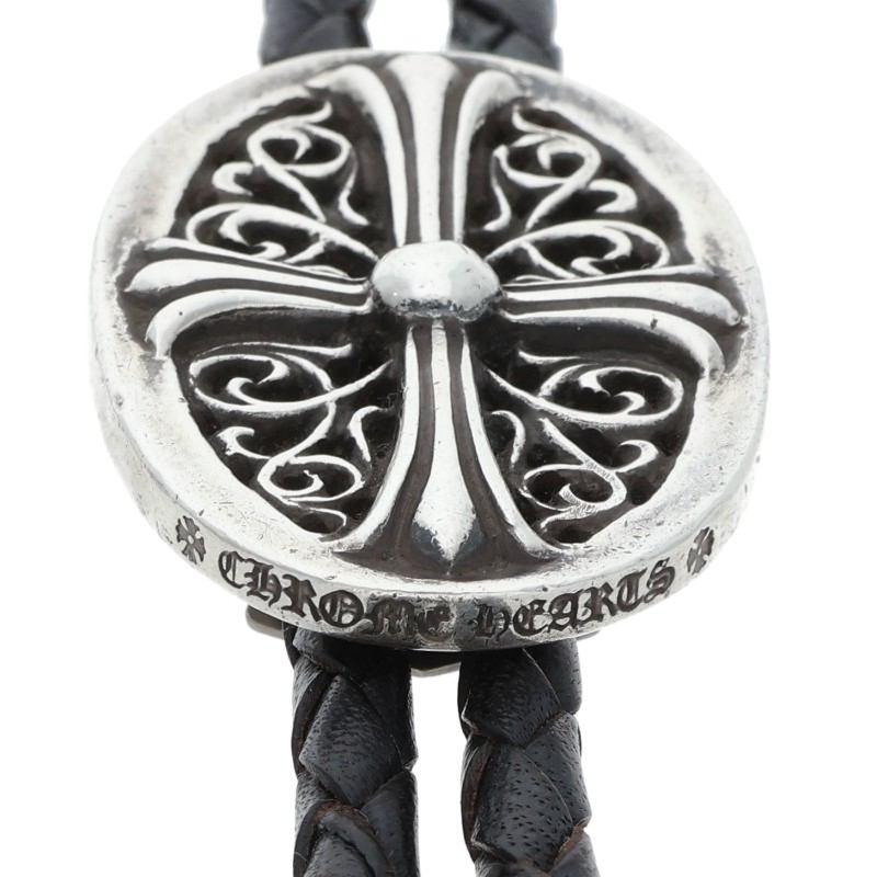 Chrome Hearts BOLOTIE OVALTINY Leather Loop Size ONE SIZE