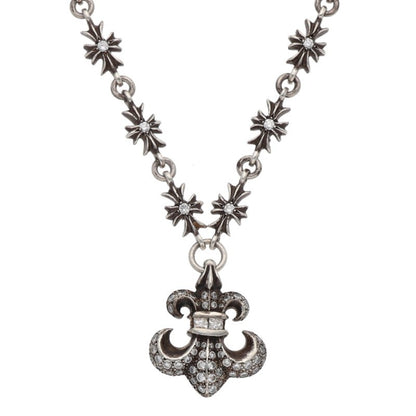 Chrome Hearts Tiny EBS Fleur Pave Diamond Size ONE SIZE