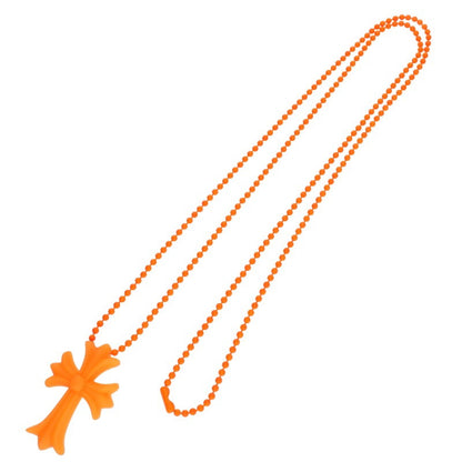 Chrome Hearts Small Rubber Goods Orange (Silver 11.73g)
