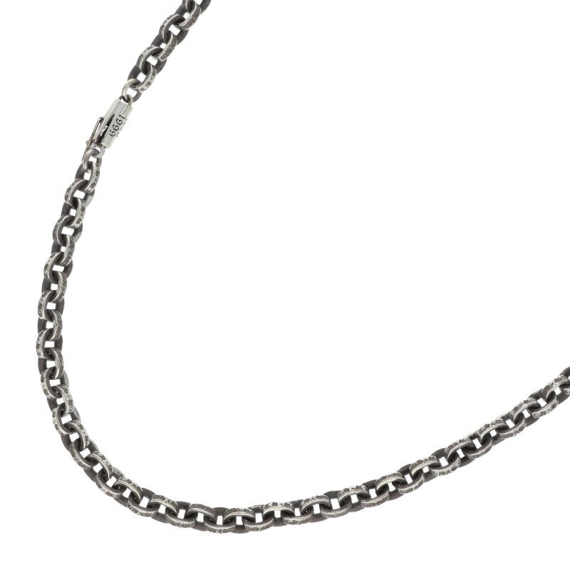Chrome Hearts PAPER CHAIN 18 Silver Necklace Size ONE SIZE
