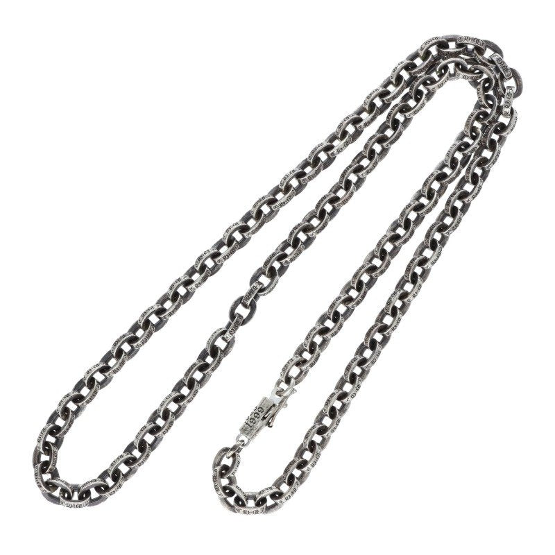 Chrome Hearts PAPER CHAIN 18 Silver Necklace Size ONE SIZE