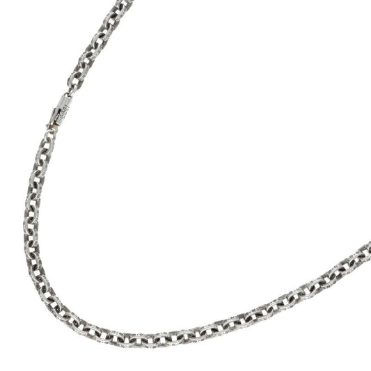 Chrome Hearts PAPER CHAIN 24 Silver Necklace Size ONE SIZE