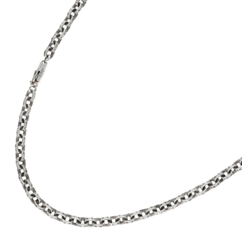 Chrome Hearts PAPER CHAIN 24 Silver Necklace Size ONE SIZE