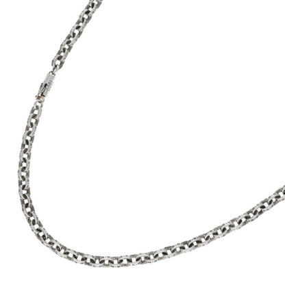 Chrome Hearts PAPER CHAIN 24 Silver Necklace Size ONE SIZE