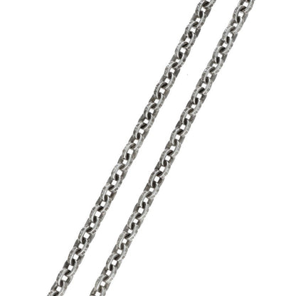 Chrome Hearts PAPER CHAIN 24 Silver Necklace Size ONE SIZE