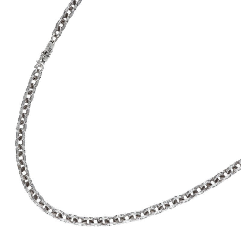 Chrome Hearts PAPER CHAIN 24 Silver Necklace Size ONE SIZE