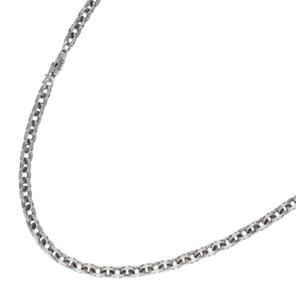 Chrome Hearts PAPER CHAIN 24 Silver Necklace Size ONE SIZE