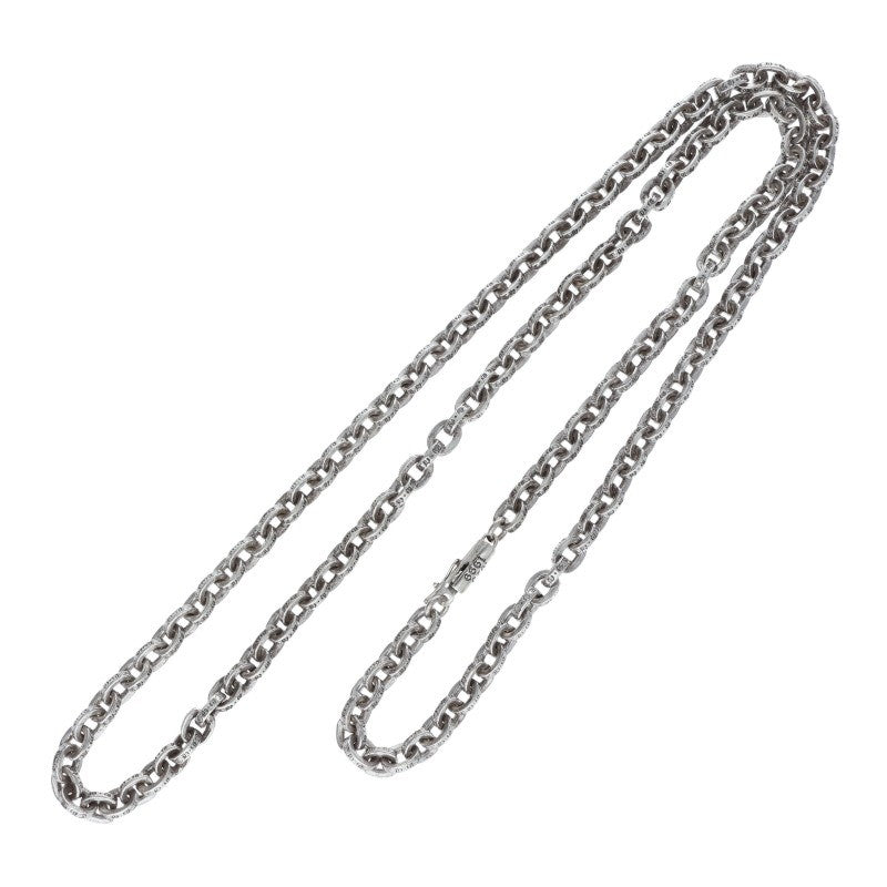 Chrome Hearts PAPER CHAIN 24 Silver Necklace Size ONE SIZE