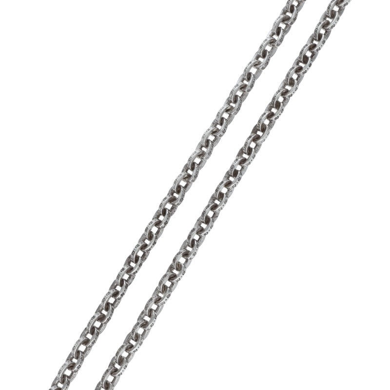 Chrome Hearts PAPER CHAIN 24 Silver Necklace Size ONE SIZE