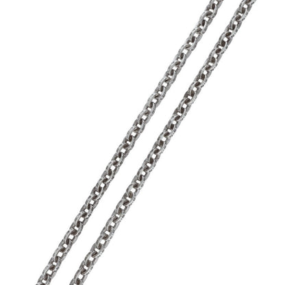 Chrome Hearts PAPER CHAIN 24 Silver Necklace Size ONE SIZE