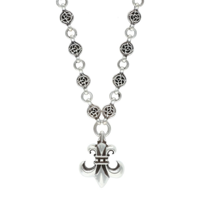 Chrome Hearts #1 Floral Ball BS Fleur Necklace Size ONE SIZE