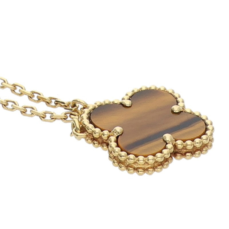 VANCLEEF & ARPELS Vintage Alhambra Tiger Eye Size ONE SIZE