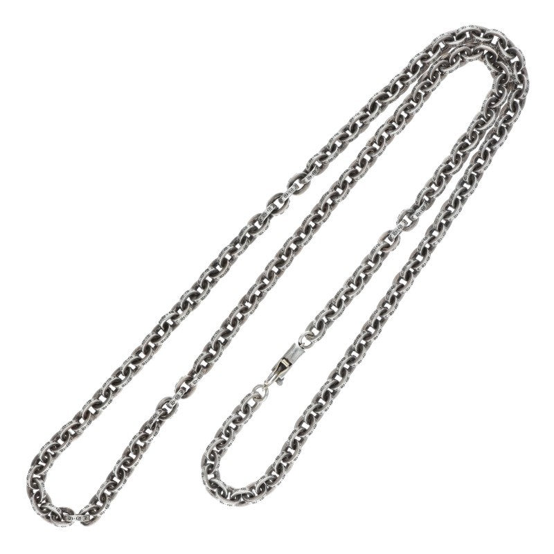Chrome Hearts PAPER CHAIN 24 Silver Necklace Size ONE SIZE