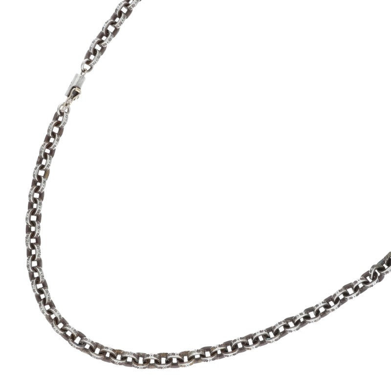 Chrome Hearts PAPER CHAIN 24 Silver Necklace Size ONE SIZE