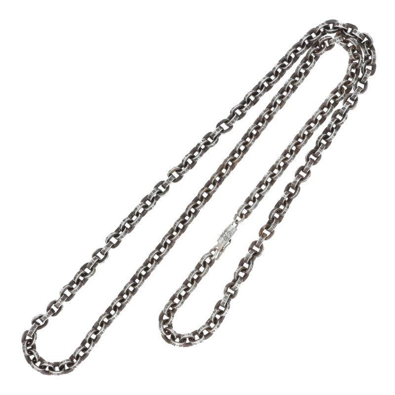 Chrome Hearts PAPER CHAIN 24 Silver Necklace Size ONE SIZE