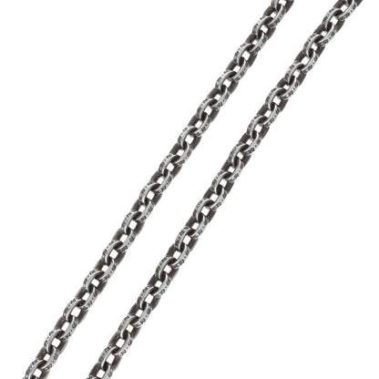 Chrome Hearts PAPER CHAIN 18 Silver Necklace Size ONE SIZE
