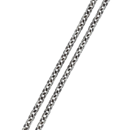 Chrome Hearts PAPER CHAIN 20 Silver Necklace Size ONE SIZE