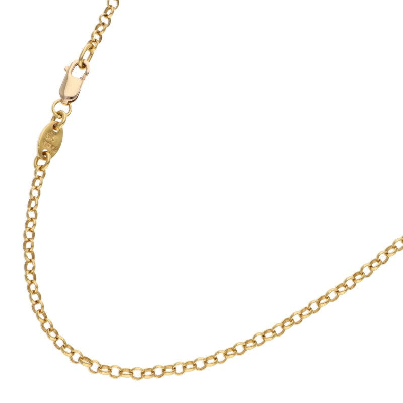 Chrome Hearts 22K Roll Chain 20" Gold Necklace Size ONE SIZE