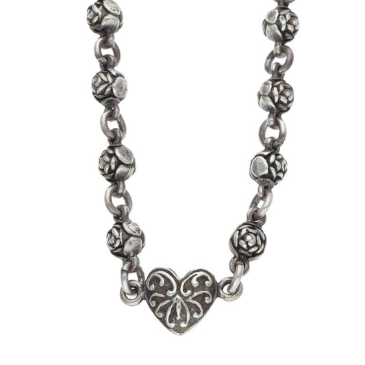 ROYAL ORDER Heart Charm Sterling Silver Size ONE SIZE
