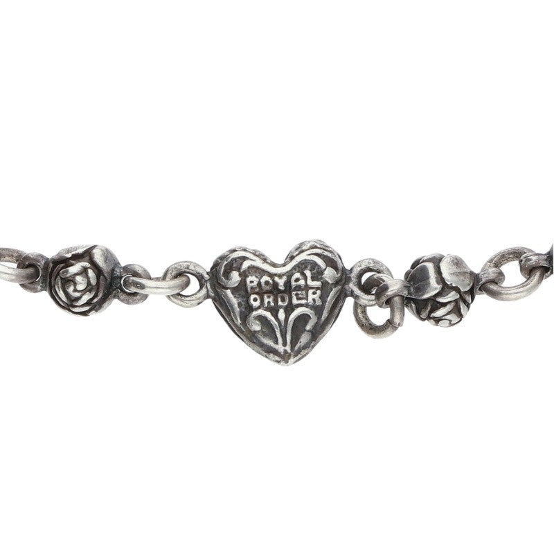 ROYAL ORDER Heart Charm Sterling Silver Size ONE SIZE